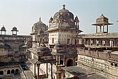 Orchha - the Jahangir Mahal Palace 